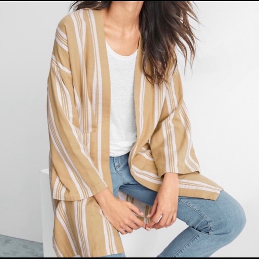 Eileen Fisher Striped Kimono
